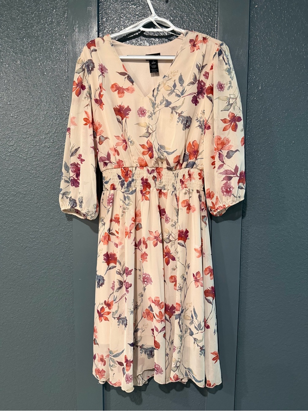 Kate & Lily Floral Midi Dress Size 12